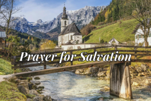Prayer of Salvation